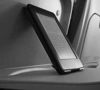 Photo d'un livre numérique
