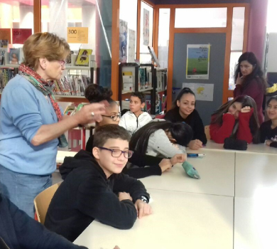 Autrice au collège à Narbonne | Occitanie Livre & Lecture